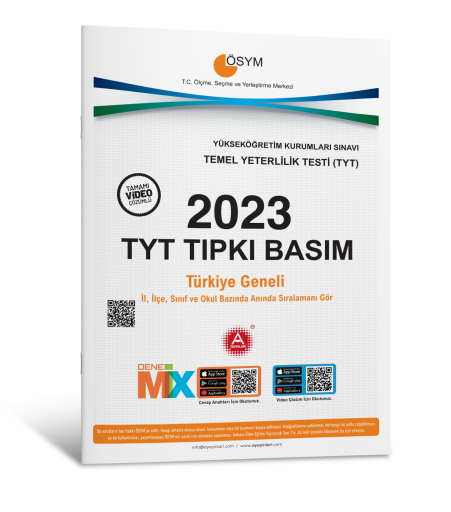 Tıpkı Basım Çıkmış Sorular